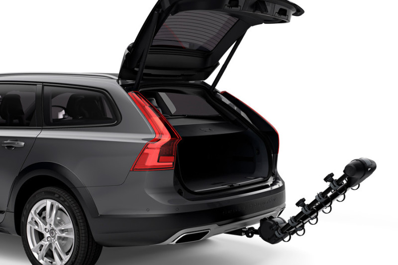 Thule Apex XT 5 - Hanging Hitch Bike Rack w/HitchSwitch Tilt-Down (Up to 5 Bikes) - Black - Image 7