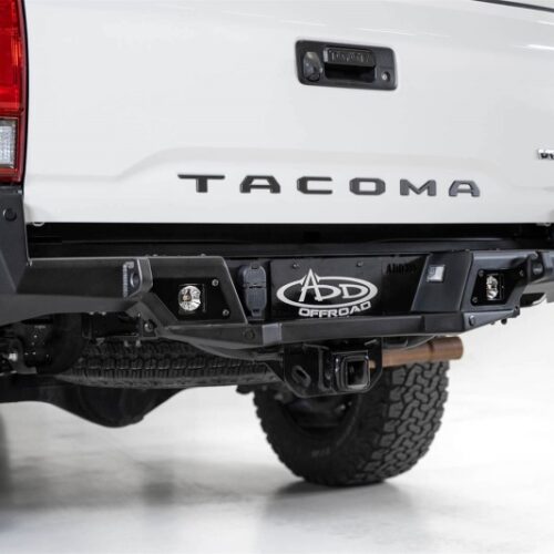 Addictive Desert Designs for 16-19 Toyota Tacoma Stealth Fighter Rear Bumper w/ Backup Sensor Cutouts - Image 4