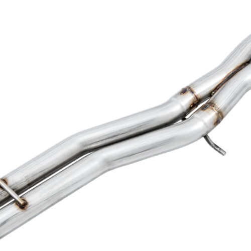 AWE Tuning Track Edition Exhaust - Non-Resonated (Black 102mm Tips) for Audi B9 S4 - Image 3