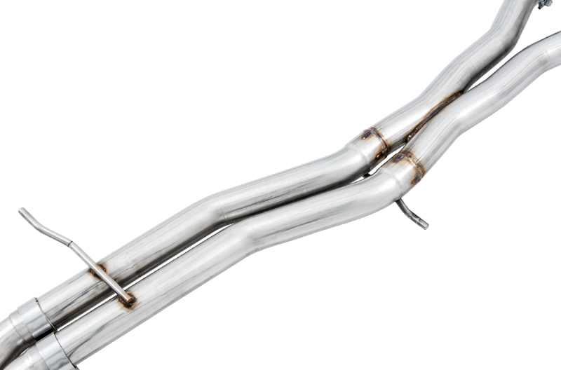 AWE Tuning Track Edition Exhaust - Non-Resonated (Black 102mm Tips) for Audi B9 S4 - Image 3