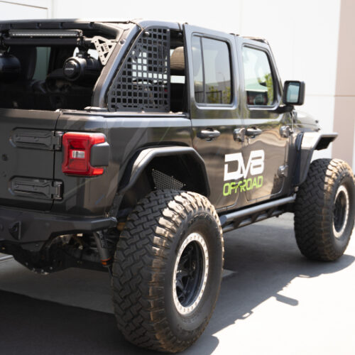 DV8 Offroad 18-23 Jeep Wrangler JL 4 Door FS-15 Series Rock Sliders - Image 4