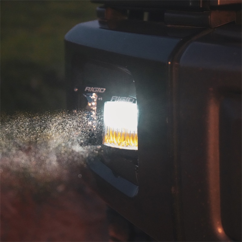 Rigid Industries D-Series SAE Fog Yellow/White Pair - Image 6