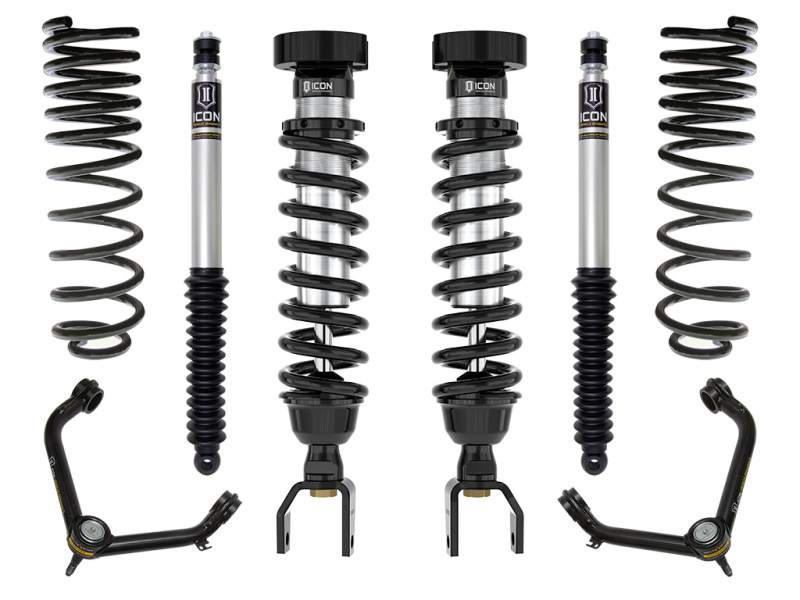 ICON 2019+ Ram 1500 2-3in. Stage 2 Suspension System w/ Tubular Upper Control Arms