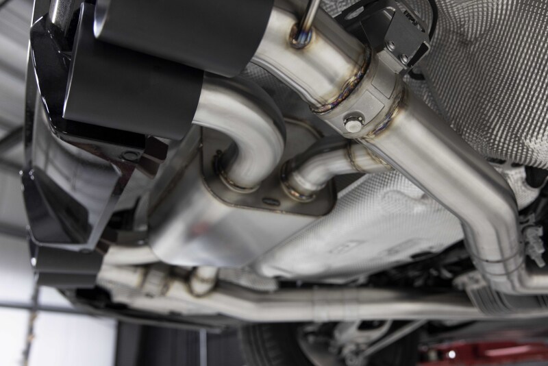Dinan for 21-27 BMW M3/M4 (G80/G82/G83) Valved Axleback Exhaust System - Black Tips - Image 7