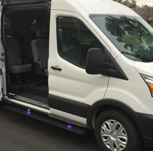 AMP Research PowerStep Plug N Play - Black for 2020 Ford Transit - Image 3