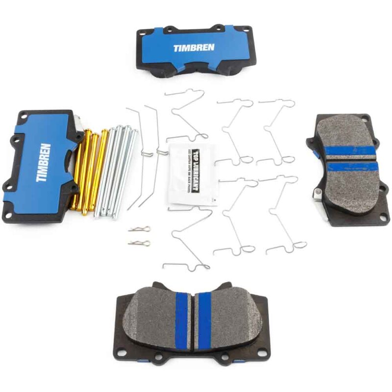 Timbren 03-24 Toyota 4Runner/10-23 Lexus GX460 BES Severe Duty Semi-Metallic Brake Pads - Front - Image 4