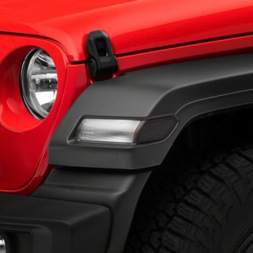 Alternative view of Raxiom for 2018-2023 Jeep Wrangler JL Axial Series LED Fender Flare Marker Lights- Smoked