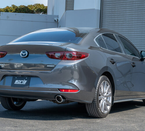 Borla 19-23 Mazda 3 NA / 21-23 Mazda 3 Turbo S-Type Axle Back Exhaust w/ 4in Tips - Image 2