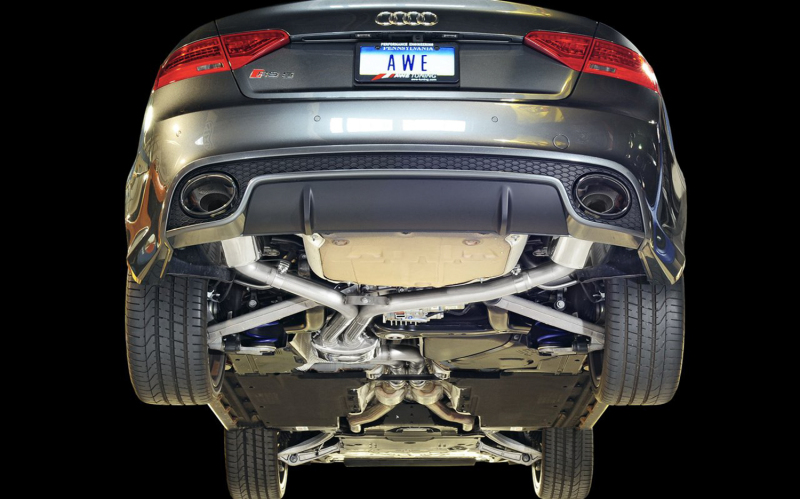 Alternative view of AWE Tuning Touring Edition Exhaust System for Audi B8 / B8.5 RS5