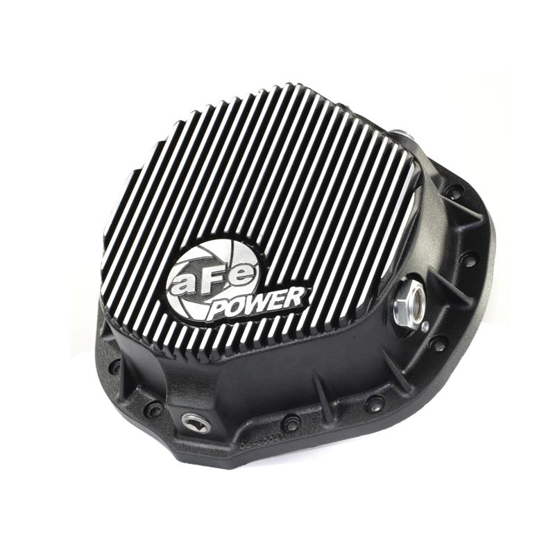 aFe Power Cover Diff Front Machined COV Diff F Dodge Diesel Trucks 03-11 L6-5.9/6.7L Machined - Image 2