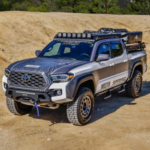 Westin 16-23 Toyota Tacoma Mesa Roof Rack - Image 4