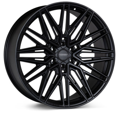 Vossen HF6-5 22x10 / 6x139.7 / ET-18 / Super Deep Face / 106.1 - Satin Black Wheel