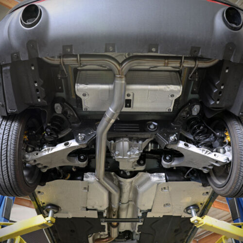 aFe Power 17-21 Alfa Romeo Giulia L4-2.0L (t) Mach Force-Xp 2in to 2-1/2in 304SS Axle-Back Exhaust - Image 6