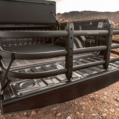 AMP Research BedXtender HD Max - Black for 19-23 Ram 1500 (Excl. RamBox/Multi-Funct Tailgates) Std Cab - Image 9