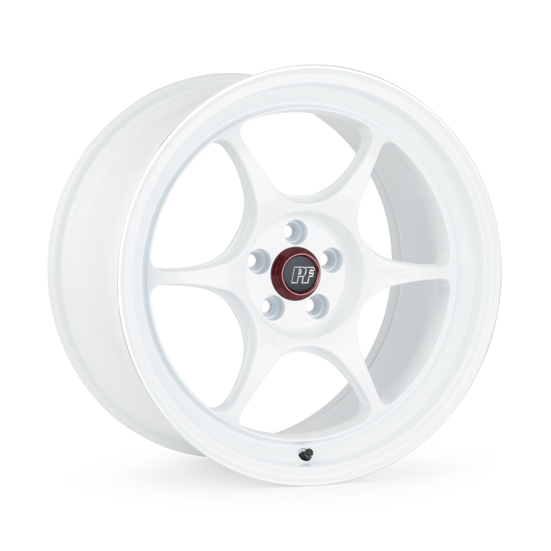 Enkei PF06 17x7.5 5x114.3 38mm Offset 75mm Bore White Machined