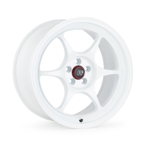 Enkei PF06 16x8 4x100 30mm Offset 67mm Bore - White Machined