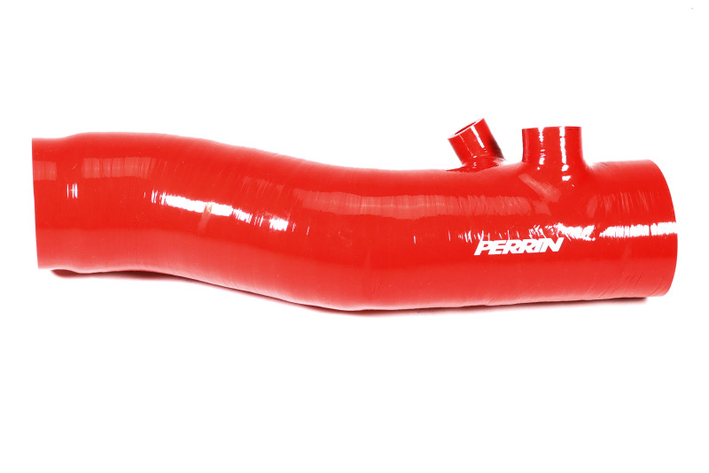 PERRIN 22-26 Subaru WRX Long Type Turbo Inlet Hose - Red - Image 2