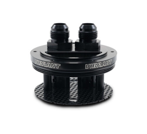 Vibrant 2-Port Catch Can Lid Assembly