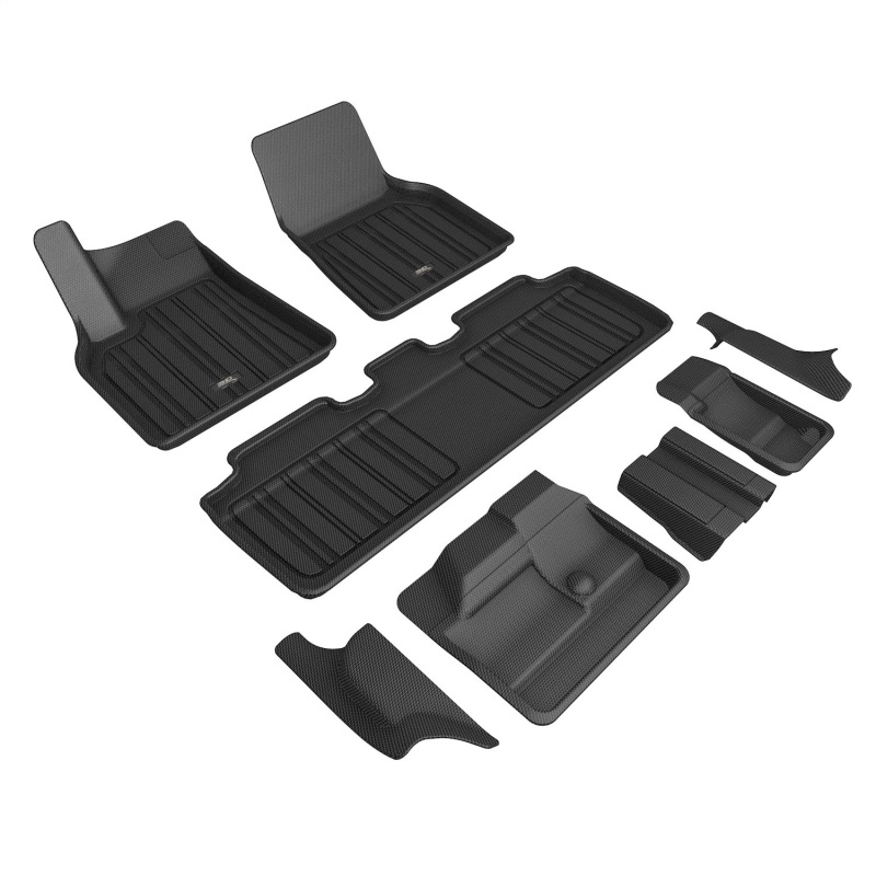 3D MAXpider 21-22 Tesla Model Y 7-Seat Elitect Black R1 R2 R3 - Image 5