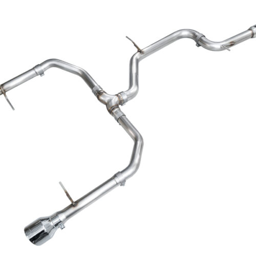 AWE Tuning Track Edition Exhaust - Chrome Silver Tips for 22-25 Volkswagen Jetta GLI