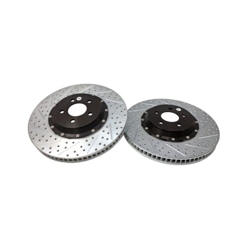 Alternative view of Baer Brakes 15-23 Ford Mustang GT w/ OE Perf. Package Eradispeed+ Front 2pc SDZ Perf. Brake Rotors