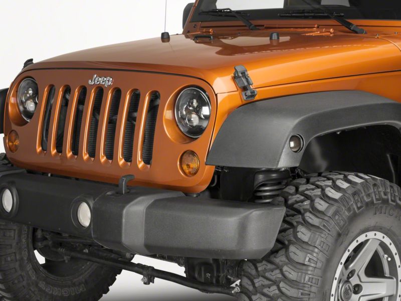 Raxiom for 2007-2018 Jeep Wrangler JK LED Side Marker Lights- Smoked - Image 10