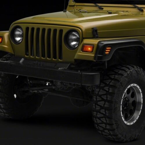 Raxiom for 1997-2006 Jeep Wrangler TJ Axial Series LED Side Marker Lamps- Smoked - Image 6