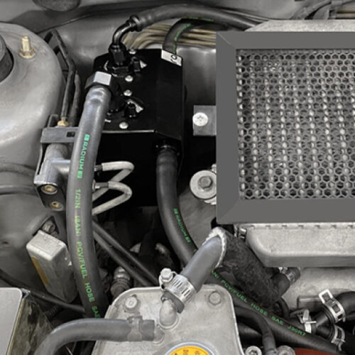 Radium Engineering 02-21 Subaru EJ-Series Fluid Lock Turbo Dual Catch Can Kit - Image 2