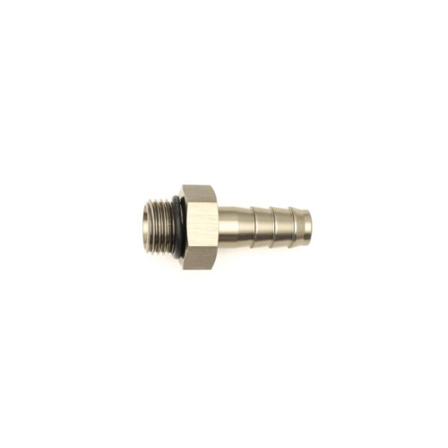 DeatschWerks 6AN ORB Male To 3/8in. Male Triple Barb Fitting (Incl. O-Ring) - Image 4