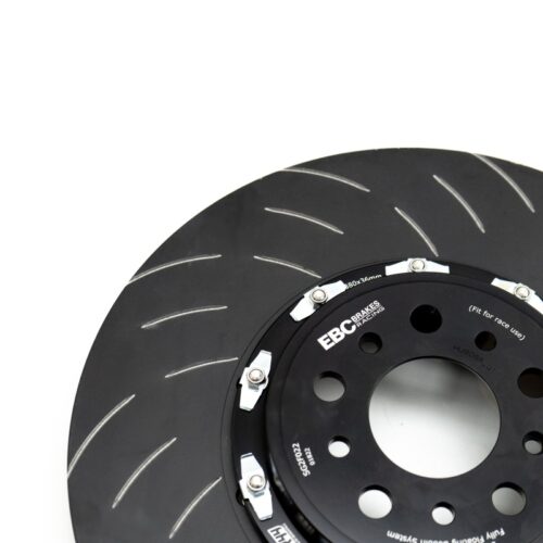 Alternative view of EBC Racing 11-21 Jeep Grand Cherokee 6.4L / 2018+ Dodge Durango SRT 2 Piece SG Racing Front Rotors