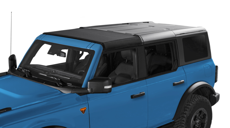 Bestop 21-26 Bronco Bronco Raptor 4-Door Sunrider For Hardtop (Premium Black Twill) - Image 2