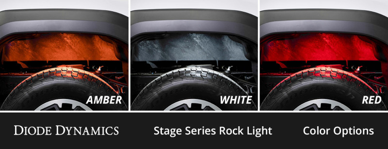 Diode Dynamics Single-Color Rock Light Installer Magnet Mount Kit (4-pack) - Image 6