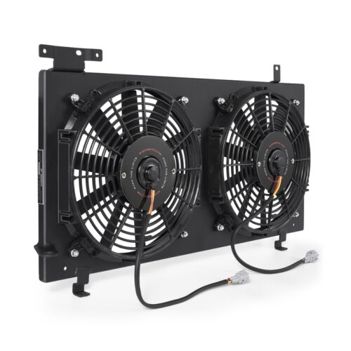 Alternative view of Mishimoto Fan Shroud Black for 08+ Subaru WRX/STI PNP Aluminum