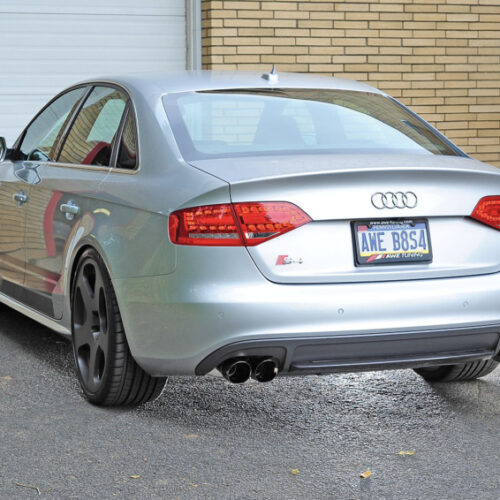 AWE Tuning Touring Edition Exhaust - Diamond Black Tips (90mm) for Audi B8 / B8.5 S4 3.0T - Image 4
