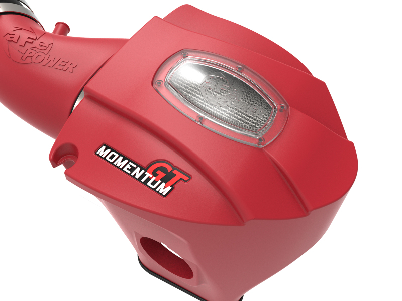 aFe Power Momentum GT Limited Edition Cold Air Intake 11-17 Dodge Challenger/Charger SRT - Red - Image 6