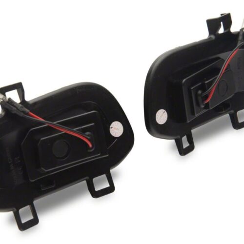Raxiom for 2019-2023 Chevrolet Silverado/GMC Sierra 1500 Axial Series LED Mirror Lights- Smoked - Image 3