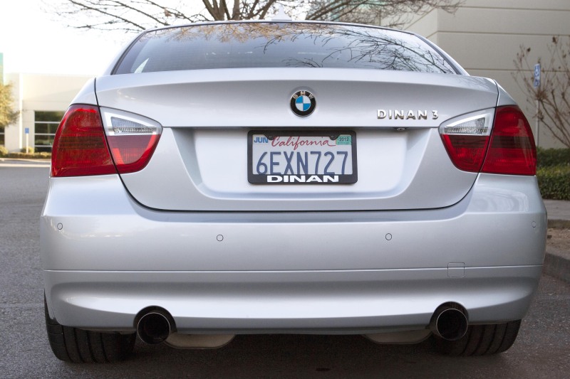 Dinan for 07-11 BMW 335i/335xi (E90) Free Flow Axleback Exhaust System - Polished Tips - Image 2