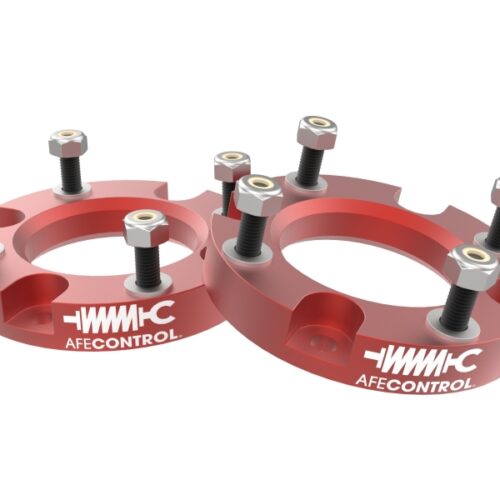 Alternative view of aFe Power 24-25 Toyota Tacoma CONTROL 1.5in Leveling Kit - Red