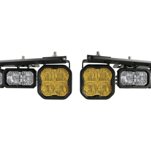 Diode Dynamics 2021 Ford Bronco Stage Series Fog Pocket Kit - Yellow Pro - Image 9