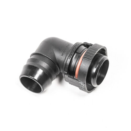 Radium Engineering 19mm Male to 90deg 3/4in Barb V2 Quick Connect Fitting