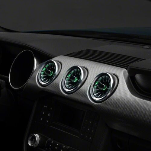 Alternative view of Raxiom for 2015-2023 Ford Mustang Axial Series LED Color Changing Air Vent Outlets