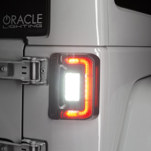 Oracle 07-17 Jeep Wrangler JK Flush Mount LED Tail Lights - Tinted - Image 10