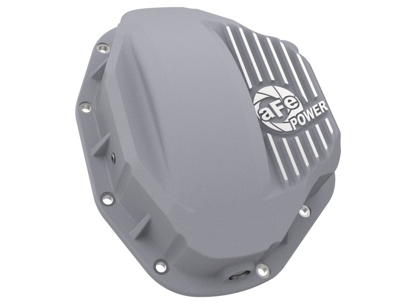 aFe Power Rear Differential Cover (Raw; Street Series); Dodge Diesel Trucks 94-02 L6-5.9L (td) - Image 6