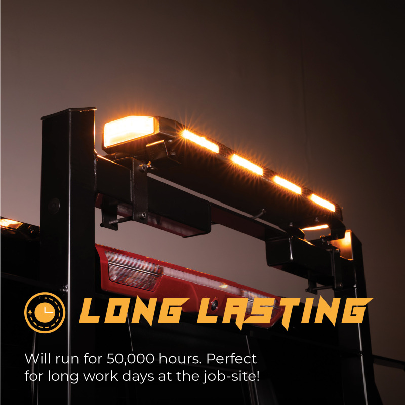 Putco 36In Universal 36In Tri Color Hornet Light (Amber/Blue/White) - LED Stealth Rooftop Strobe Bar - Image 6