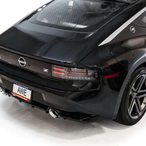 AWE Tuning Track Edition Cat-Back Exhaust System w/ Chrome Silver Tips for 2023 Nissan Z RZ34 RWD - Image 7