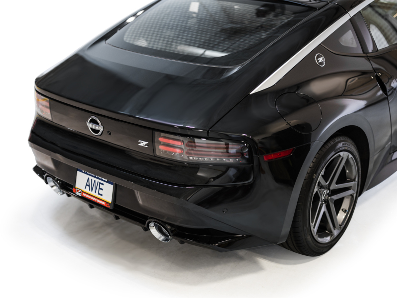 AWE Tuning Track Edition Cat-Back Exhaust System w/ Chrome Silver Tips for 2023 Nissan Z RZ34 RWD - Image 7