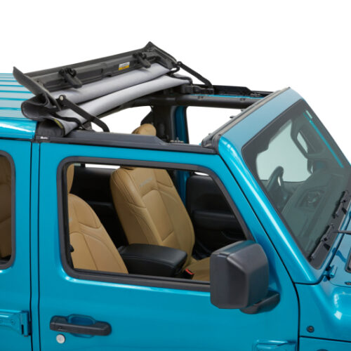 Bestop 20-26 Jeep Gladiator / 18-26 Wrangler JL Sunrider For Hardtop (Black Diamond) - Image 3