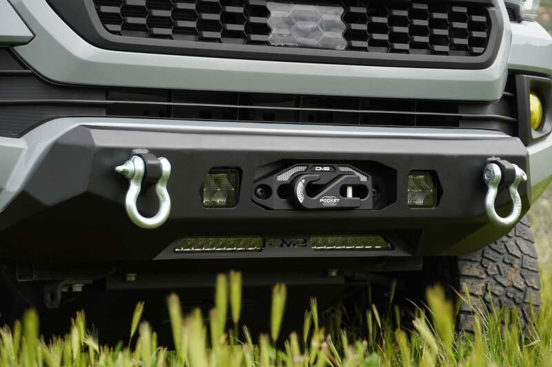 DV8 Offroad 16-23 Toyota Tacoma Center Mount Winch Front Bumper - Image 6
