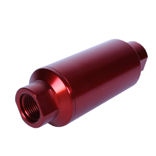 Aeromotive In-Line Filter - (AN-10) 10 Micron Microglass Element Red Anodize Finish - Image 4