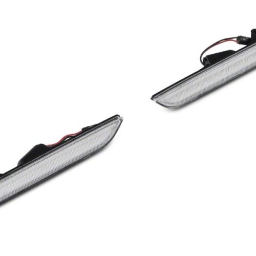 Raxiom for 2010-2014 Ford Mustang Axial Series LED Side and Quarter Marker Lights- Clear - Image 9